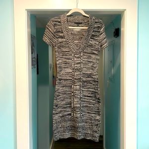 Sweater dress. Great with a pair of leggings and tall boots!